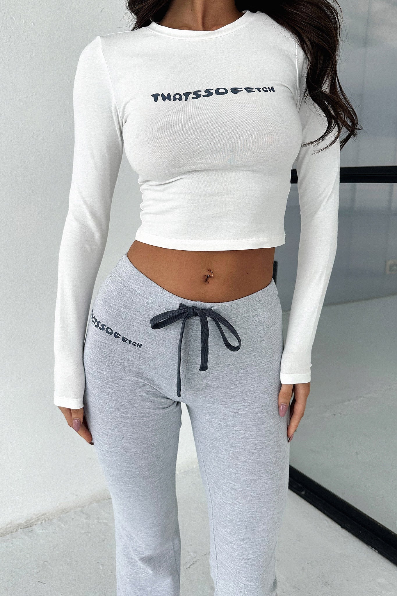 Bamba Long Sleeve T-Shirt for Men & Women | Soft Cotton Crewneck Top | White & Navy Striped Casual Shirt | Perfect for Everyday Wear, Office & Outdoor Activities