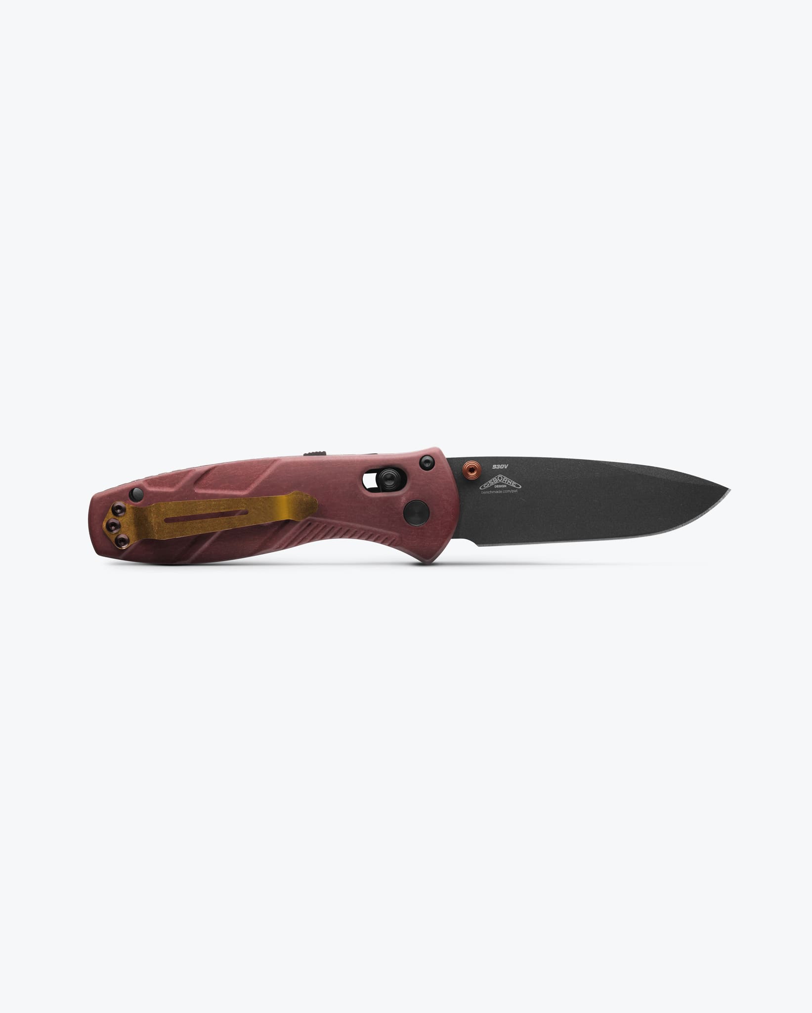 Mini Barrage® Redstone Drop Point Tactical Knife - Outdoor Survival, Camping, Hunting & EDC Gear