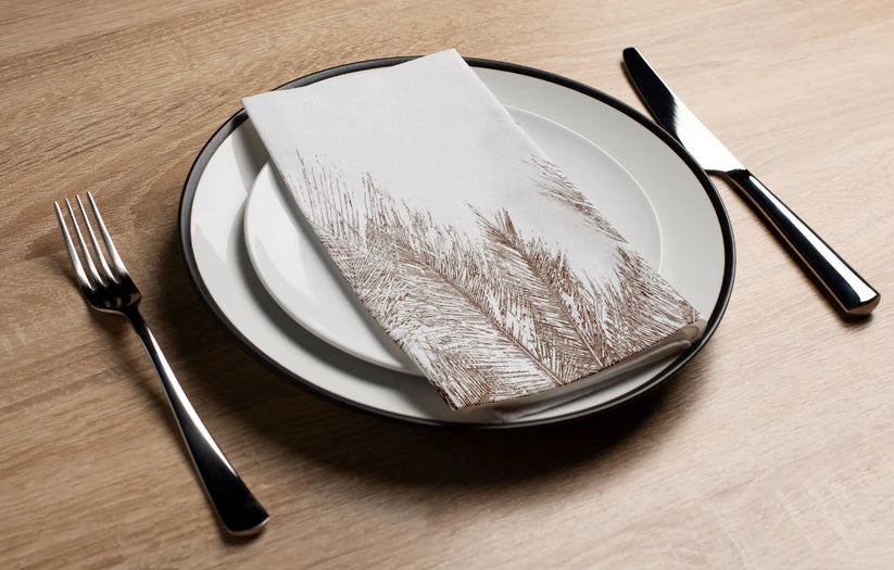 Premium Disposable Linen-Like Paper Guest Towels - 16 Pack, Soft & Absorbent, Eco-Friendly - Perfect for Parties, Weddings, Restaurants & Luxury Events
