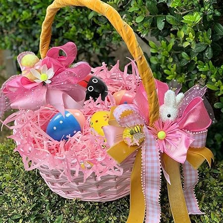 K K Industrial 500g Colored Easter Basket Paper Grass Raffia Shreds - Premium 500 GSM Shredded Tissue for Gift Wrapping, Hamper Filling, Easter Decorations & Party Crafts (Red) - Perfect for Easter Baskets, Gift Boxes & Holiday Party Decor
