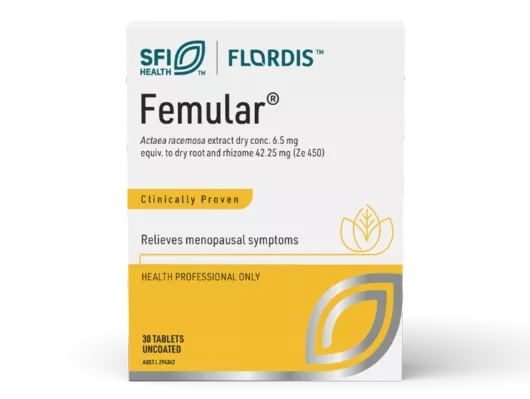 Flordis Femular Natural Menopause Relief Supplement for Women - Hot Flash & Night Sweat Relief, Hormone Balance Support - Perfect for Daily Use at Home or Work
