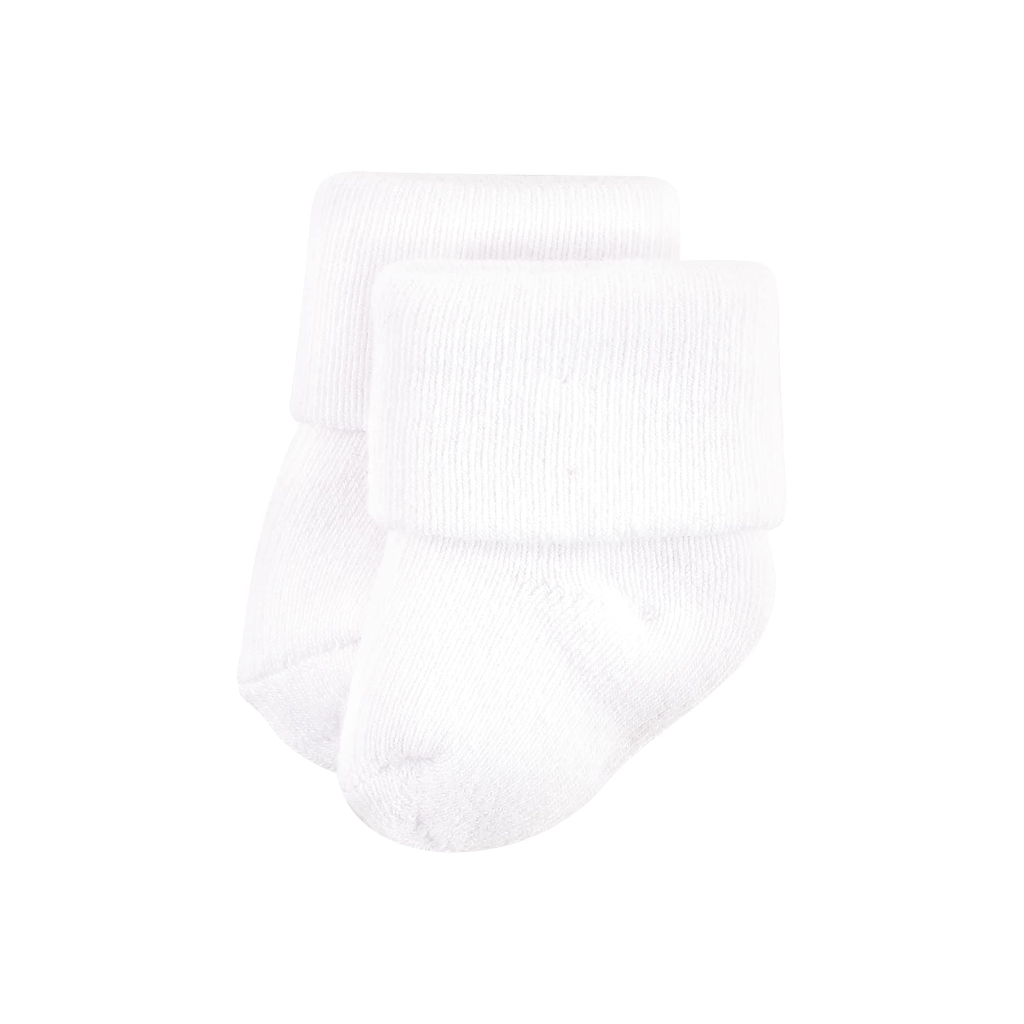 Luvable Friends Soft Terry Baby Socks for Newborns & Infants - Perfect for Daily Wear, Playtime & Photo Shoots