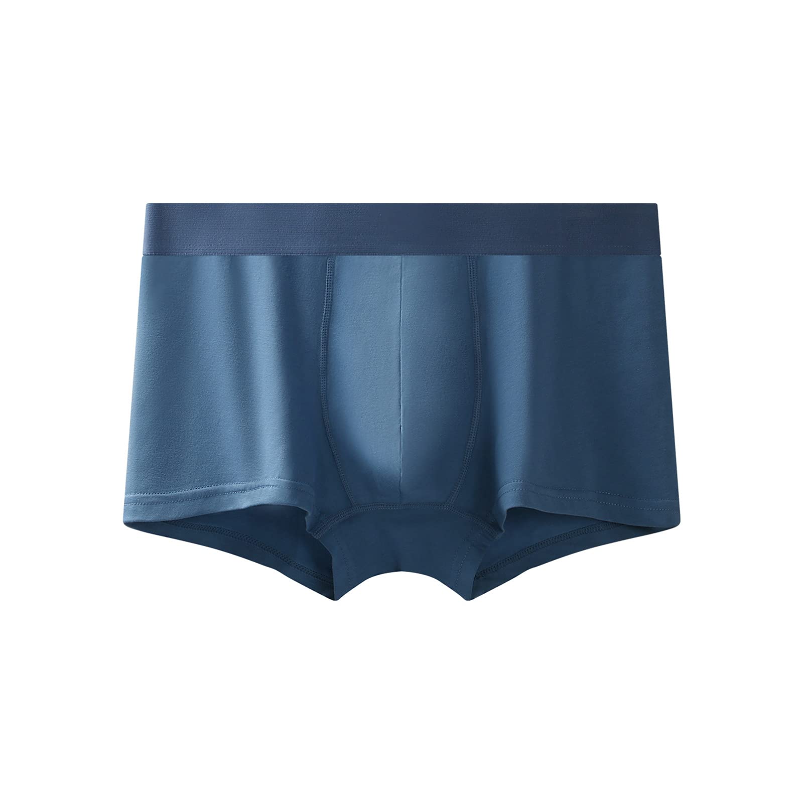Premium Silk Boxer Briefs for Men - Soft, Elastic & Comfortable Underwear - Large Size, Solid Colors - Ideal for Everyday Wear, Sleep & Lounge