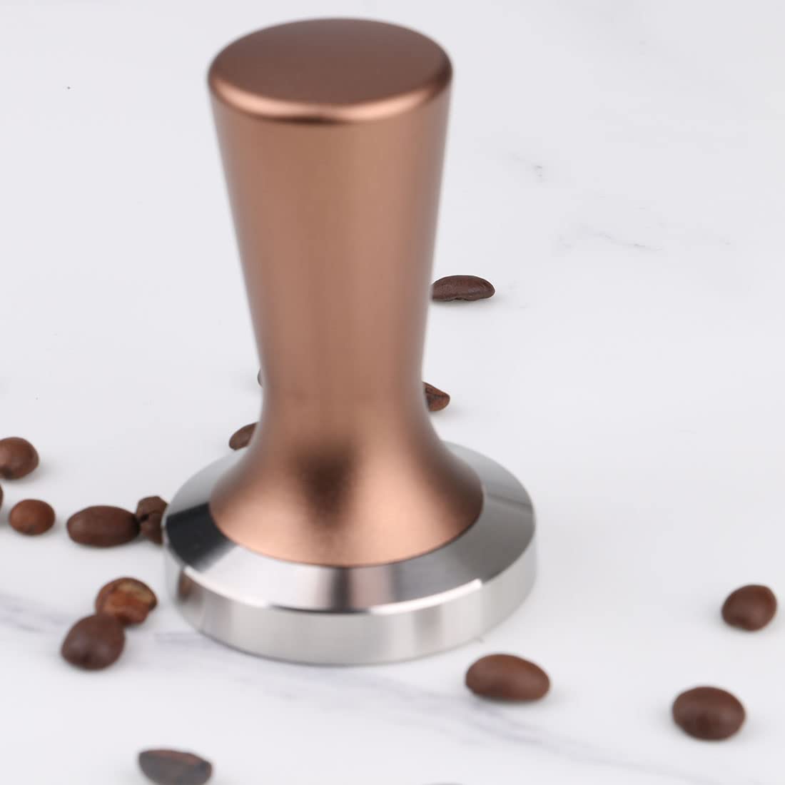 Premium 51mm Coffee Tamper - Barista Espresso Tamper with Ergonomic Handle for Perfect Coffee Grounds Pressing | Ideal for Home Brewing & Professional Espresso Machines