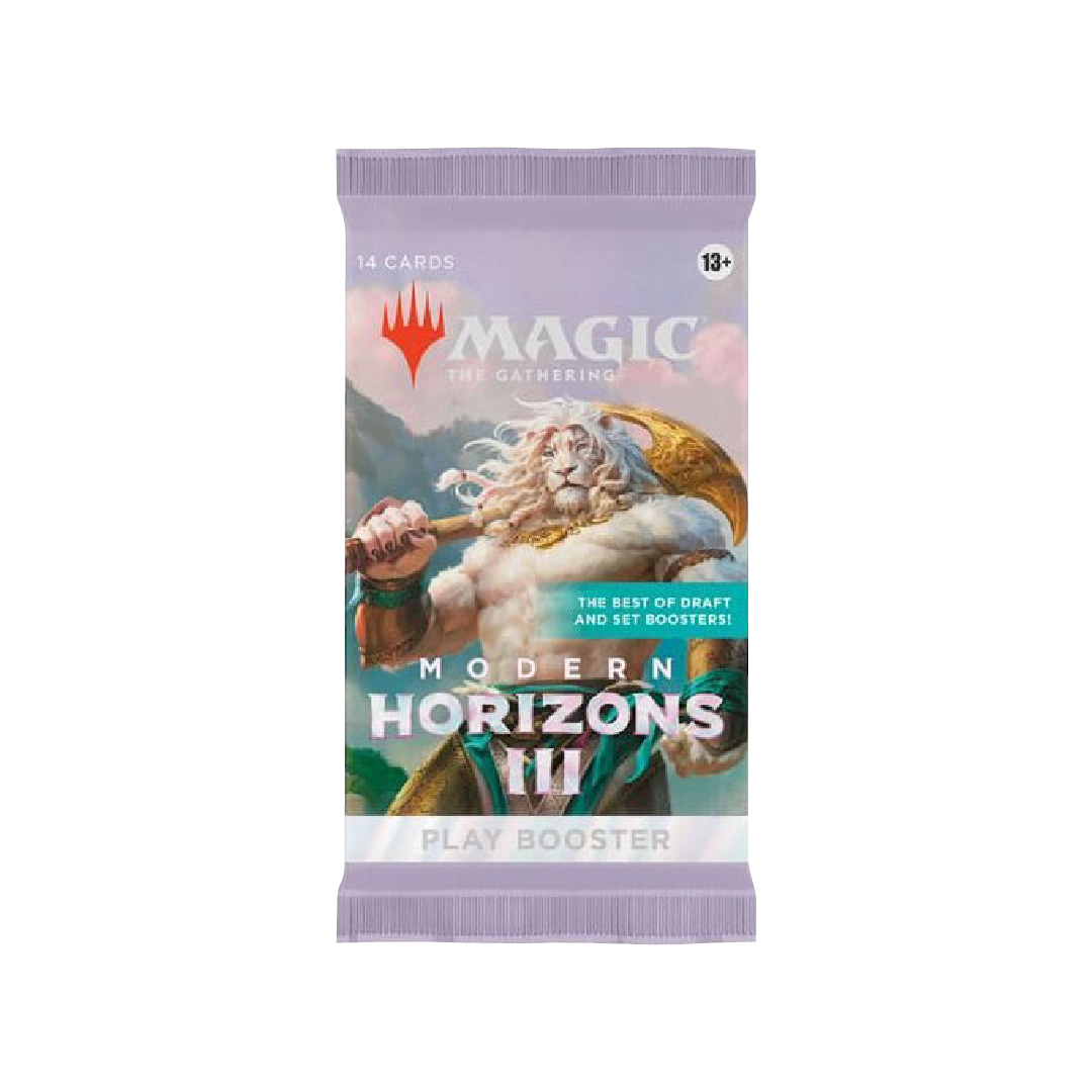 Magic: The Gathering Modern Horizons 3 Play Booster Pack - 36 Cards for MTG Deck Building & Collecting - Perfect for Modern Format Tournaments & Casual Gaming Nights