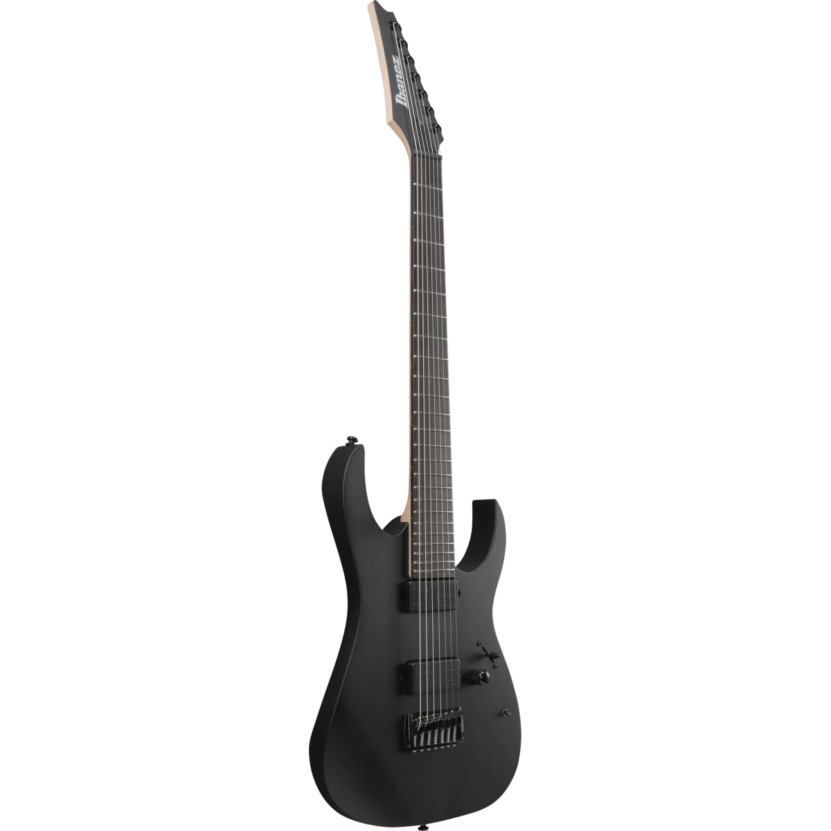 Ibanez Iron Label RGIXL7 7-String Electric Guitar - Black Flat Finish | Perfect for Metal, Rock & Shredding Performances