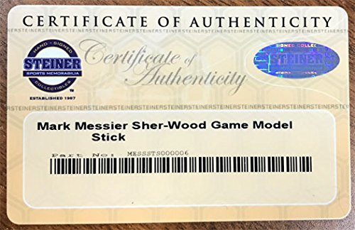Mark Messier Autographed Sher-Wood Hockey Stick - Signed Full Size NHL Hockey Stick - Perfect for Collectors, Fans, and Home Sports Decor