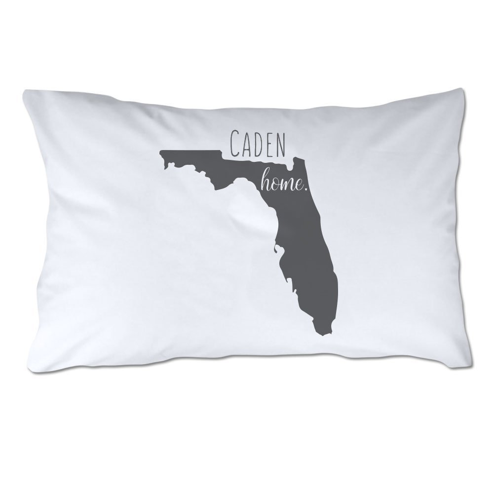 Personalized Florida State Home Pillowcase - Custom Map Design for Bedroom Decor, Housewarming Gift & Travel Souvenir - Perfect for Home, Dorm & Vacation Rental Decor