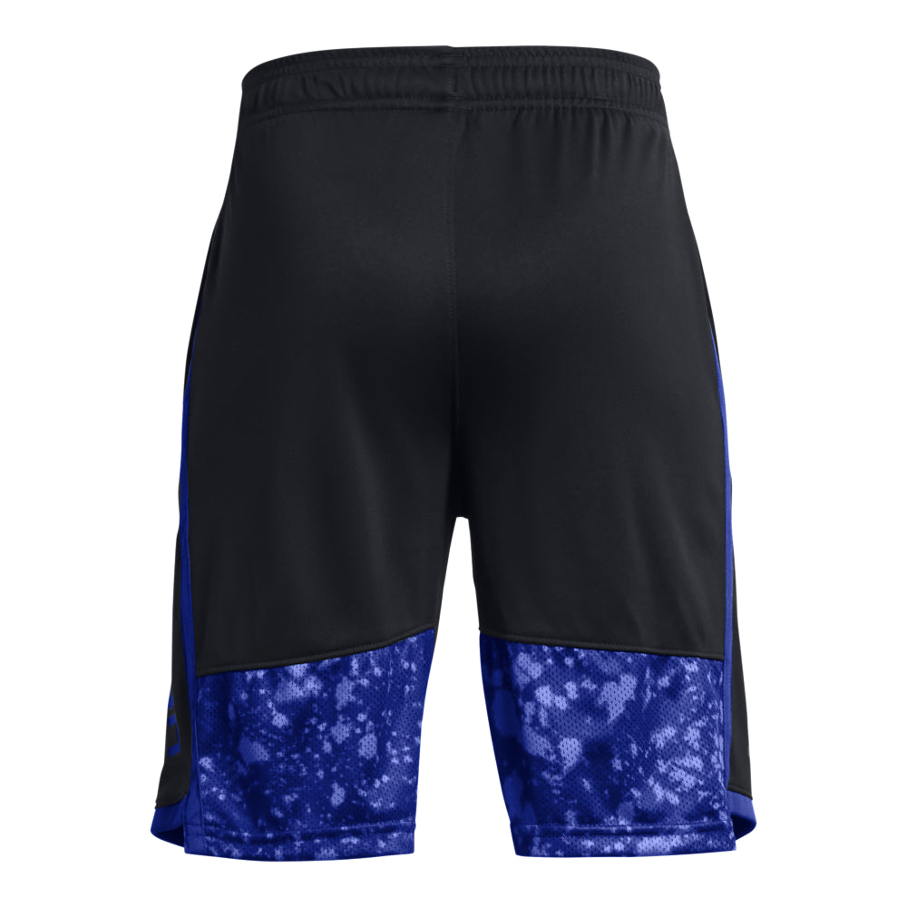 Under Armour Boys' Youth Stunt 3.0 Athletic Shorts with Cool Print - Comfortable Workout & Basketball Shorts for Active Kids