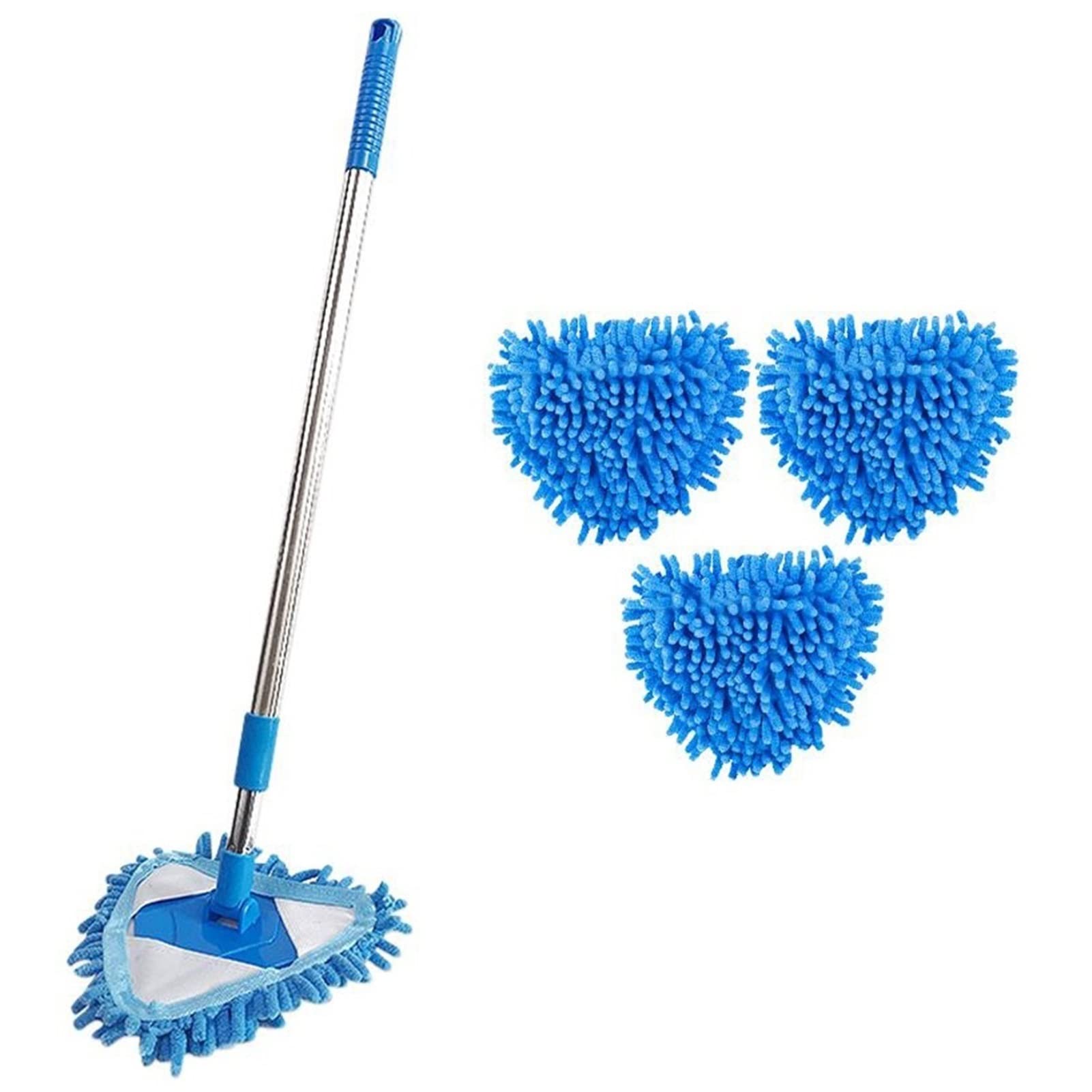 180° Rotatable Triangle Mop - Wet & Dry Multi-Functional for Floors & Windows