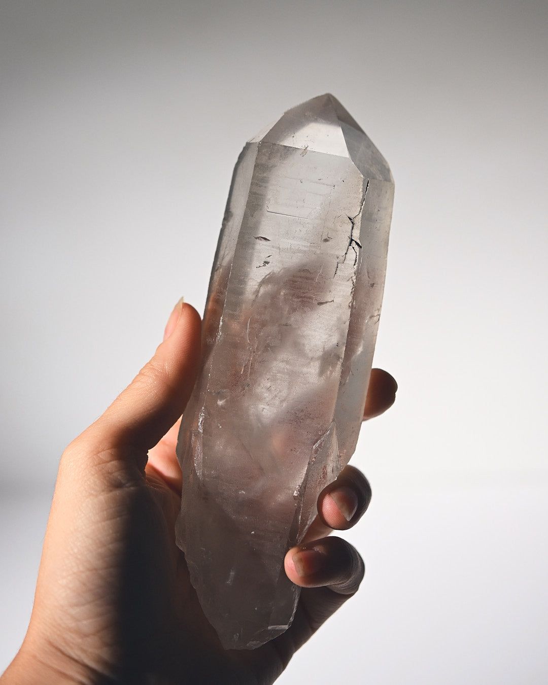 6 Inch Clear Quartz Healing Wand - Natural Crystal for Meditation, Reiki, Energy Cleansing & Spiritual Growth | Perfect for Yoga, Chakra Balancing & Home Decor