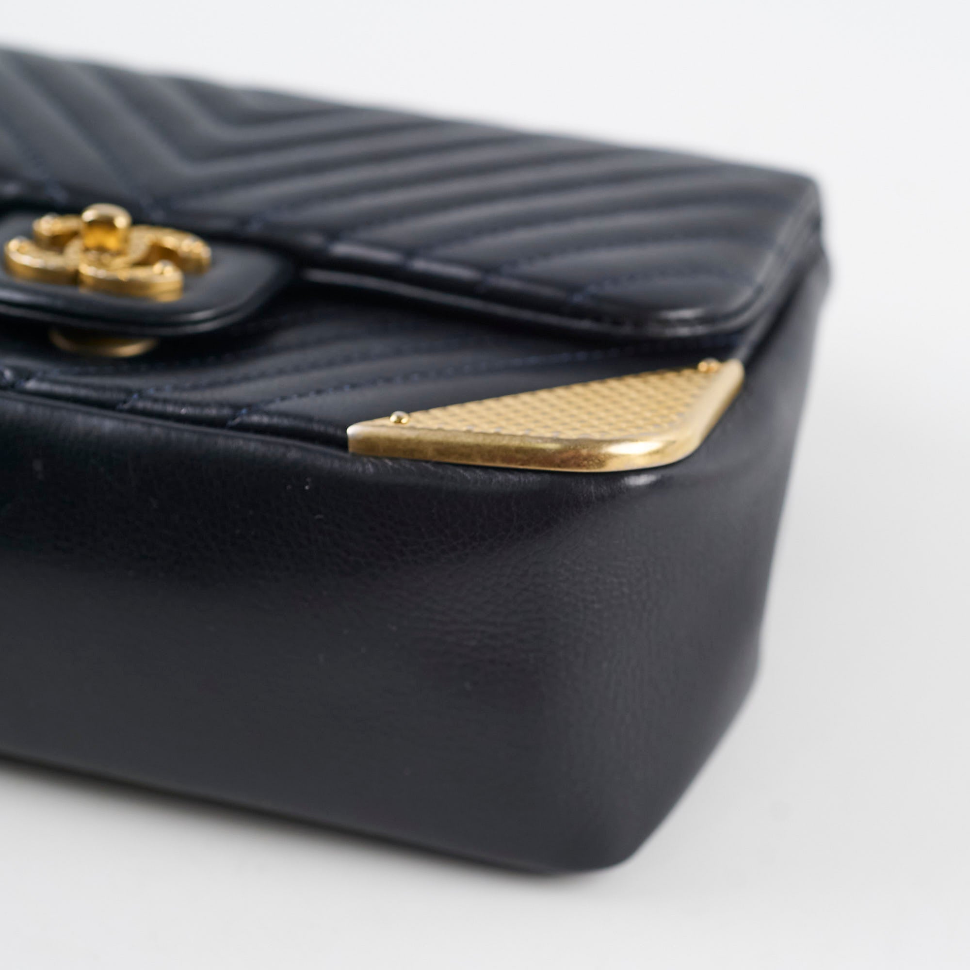 Chanel Rock The Corner Flap Bag - Luxury Quilted Leather Crossbody Purse for Women | Perfect for Evening Parties, Date Nights & Special Occasions