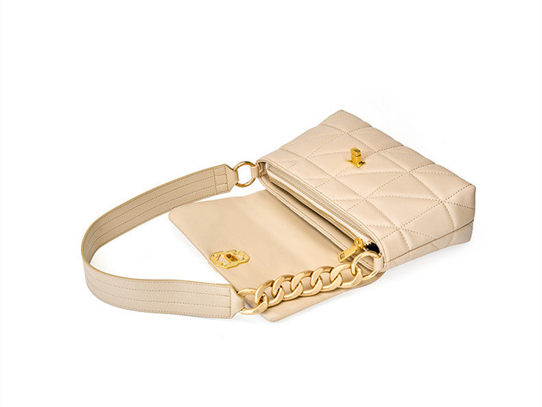 Trendy Quilted Handbag for Women - Fashionable & Durable Crossbody Purse for Work, Travel & Everyday Use