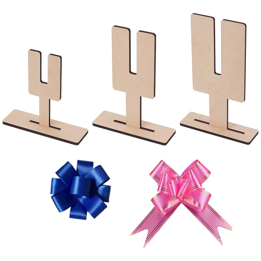 FINGERINSPIRE 3-Piece Bow Making Kit with Wooden Templates - DIY Hair Bows, Gift Wrapping, Corsage & Wreath Decorations - Perfect for Crafting, Weddings, and Home Decor