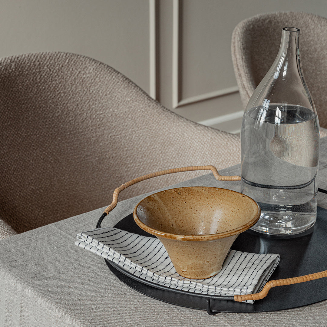 Stylish Wooden Balcony Serving Tray - Foldable Breakfast Tray for Outdoor Dining, Coffee & Brunch - Perfect for Patio, Garden & Small Space Meals