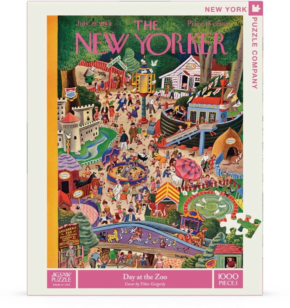 1000 Piece Zoo Animals Jigsaw Puzzle for Adults & Kids – Fun Family Activity, Educational Wildlife Puzzle for Home & Classroom