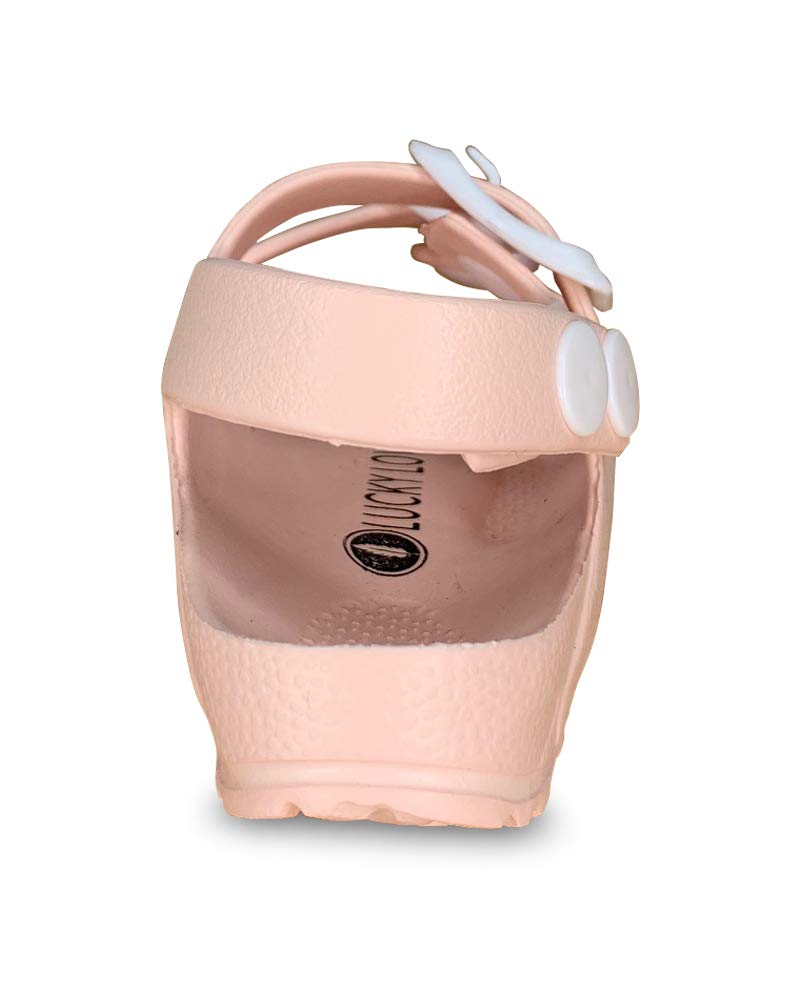 Lucky Love Toddler Water Shoes for Girls & Boys - Non-Slip Quick-Dry Aqua Socks for Beach, Pool & Outdoor Play - Comfortable Kids Swim Shoes for Summer Activities