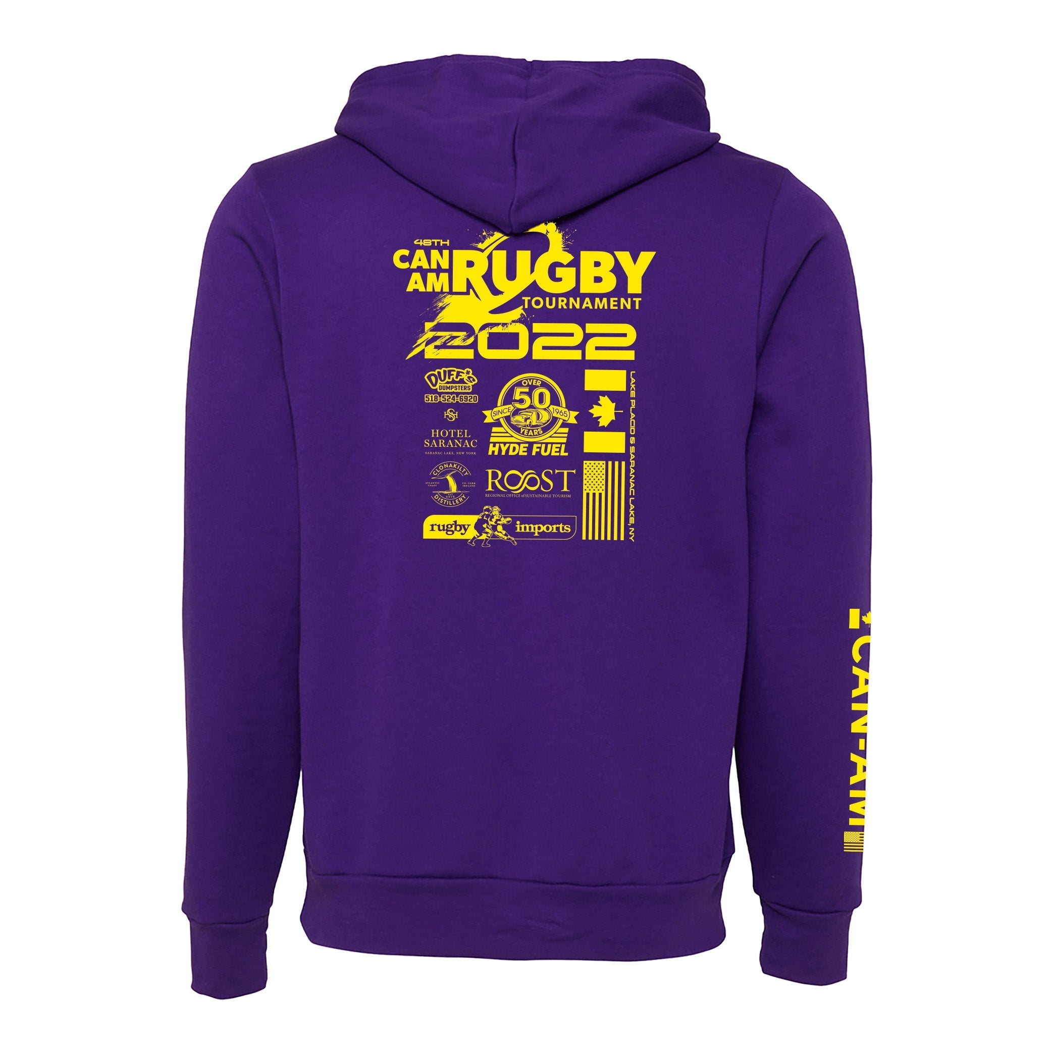 Can Am 2022 Tournament Hoodie - Men's & Women's Pullover Sweatshirt - Comfortable Athletic Wear for Golf, Sports & Casual Outfits