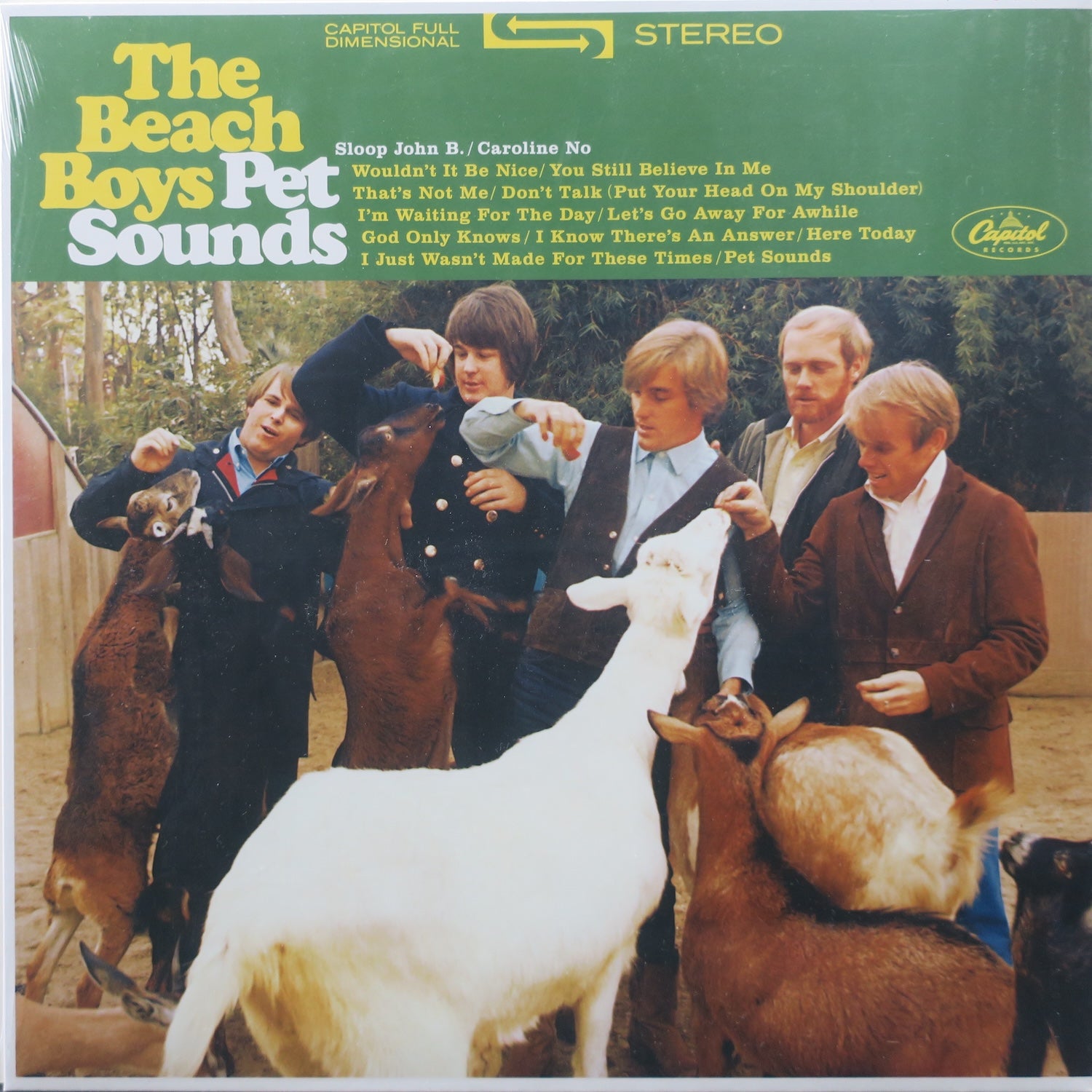 BEACH BOYS 'Pet Sounds' 50th Anniversary STEREO Vinyl LP Record - Limited Edition Collector's Album for Music Enthusiasts & Vintage Vinyl Lovers - Perfect for Home Listening, Gifts & Music Collections