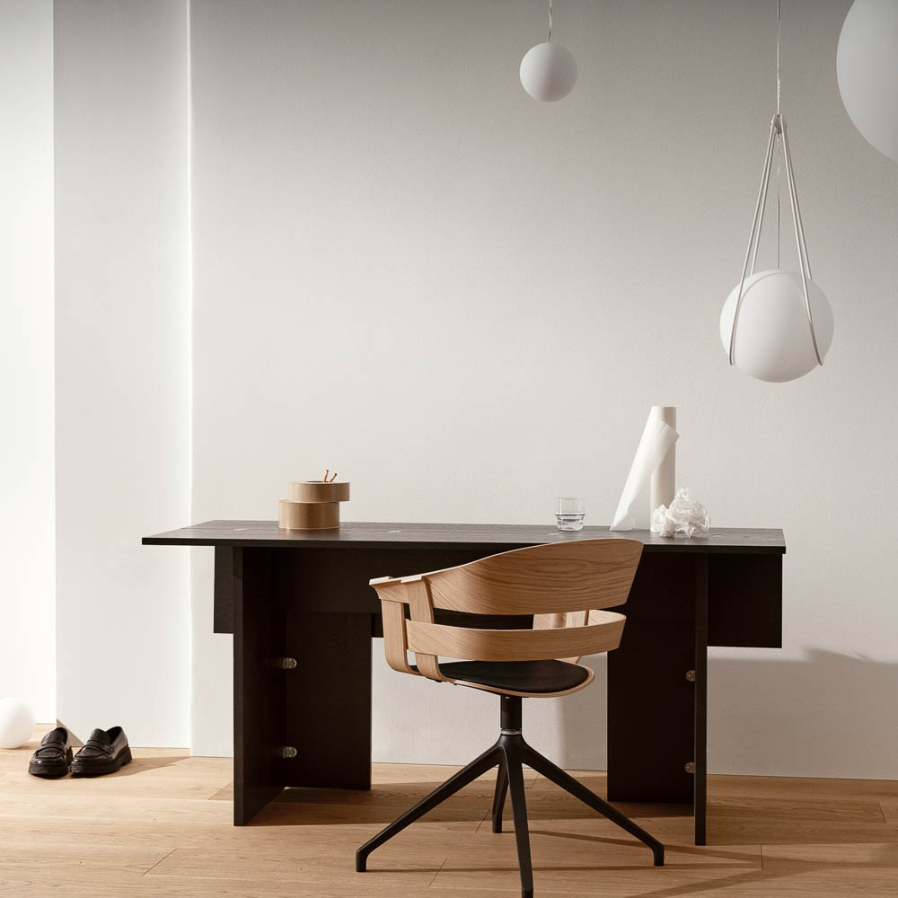 PRE ORDER - DESIGN HOUSE STOCKHOLM Flip Table in Black - 3 Size Options - Perfect for Small Spaces, Home Office & Outdoor Use