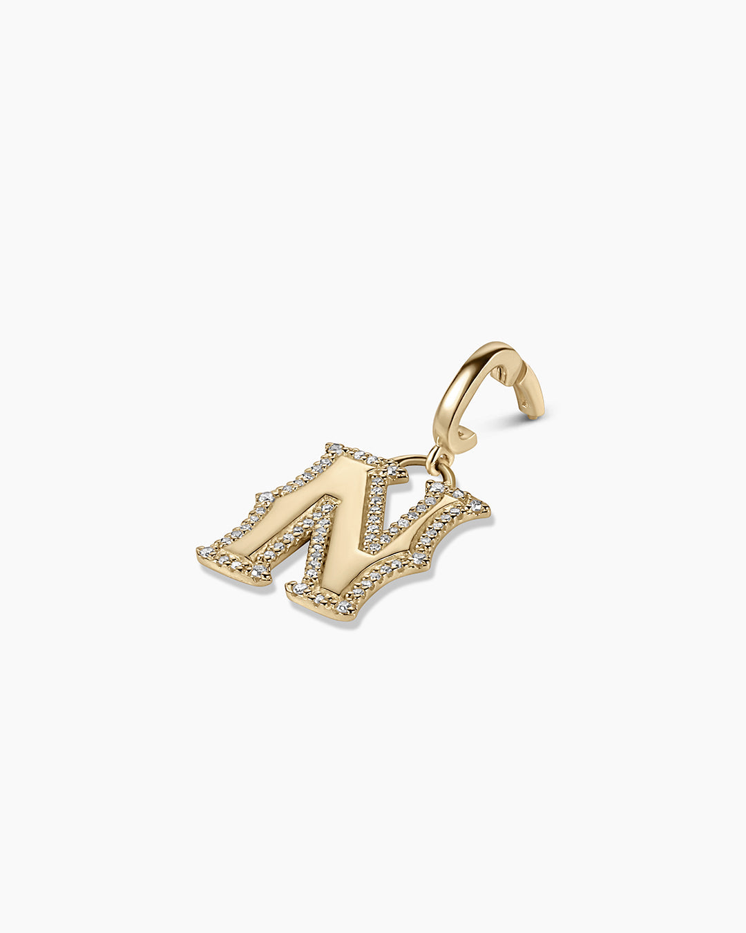 Diamond Era Alphabet Charm - Elegant Initial Pendant Necklace for Women, Personalized Jewelry Gift for Her, Perfect for Birthdays, Anniversaries & Special Occasions