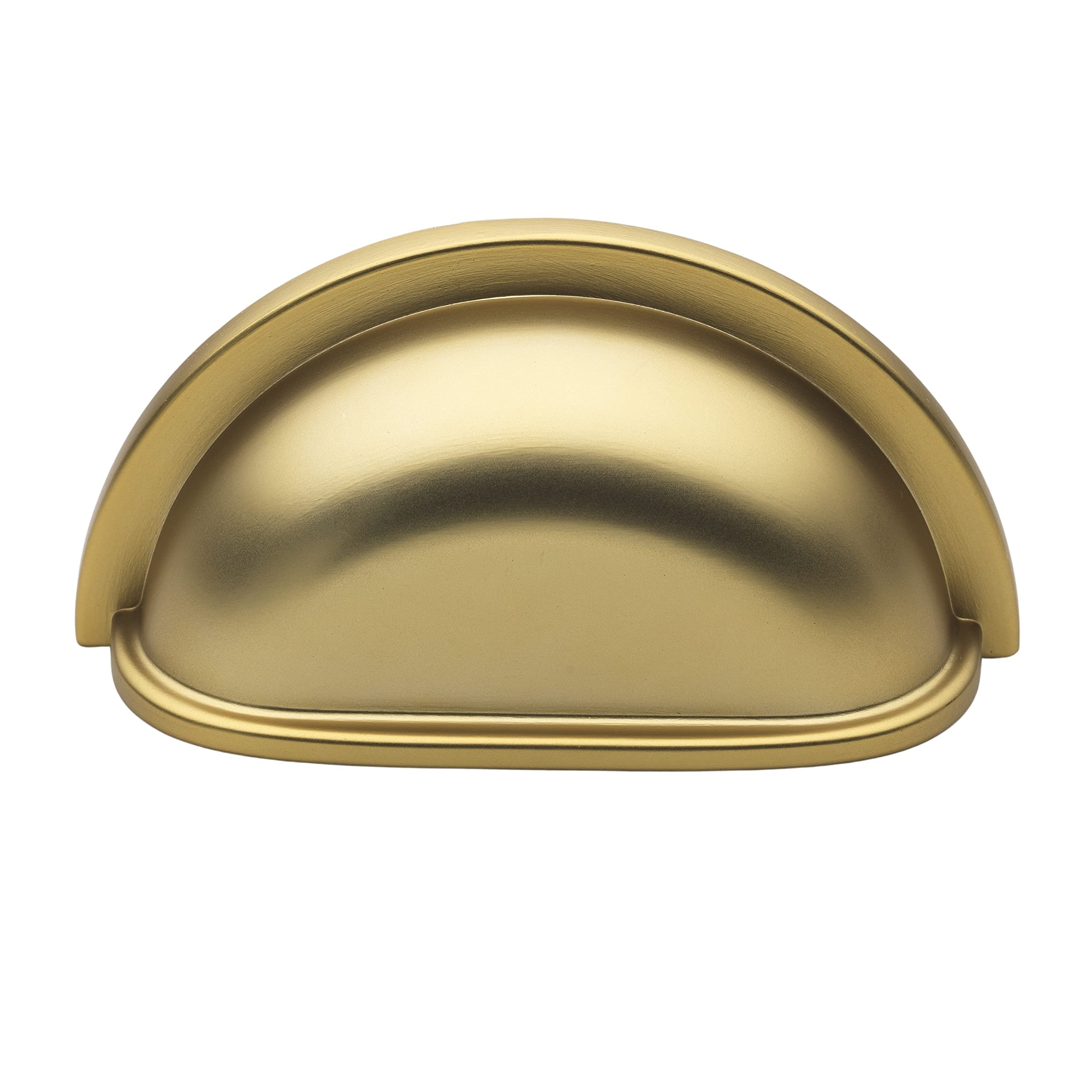 GlideRite 3 Inch Classic Cabinet Pulls - Brass Gold Drawer Handles - Pack of 50 - Perfect for Kitchen Cabinets, Bathroom Vanities & Furniture Upgrades
