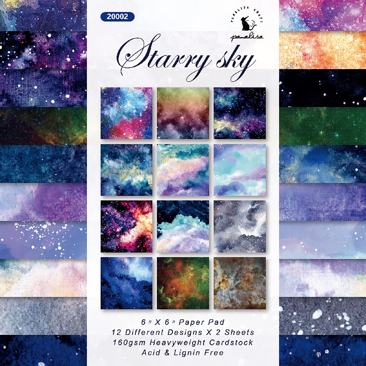 Celestial Scrapbook Paper Pad - 24 Sheets 6