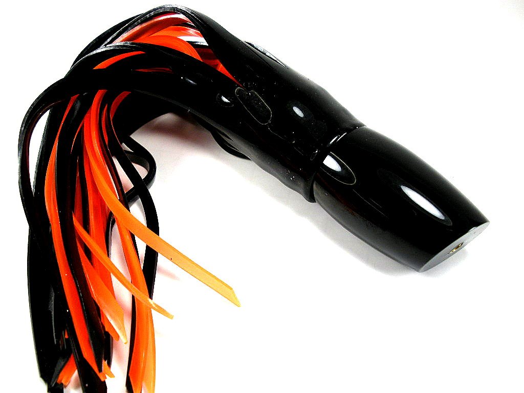 Premium Black Kona Plunger Saltwater Fishing Lure - Ideal for Marlin, Tuna, Mahi-Mahi & Wahoo - Perfect for Deep Sea Fishing & Offshore Angling Adventures