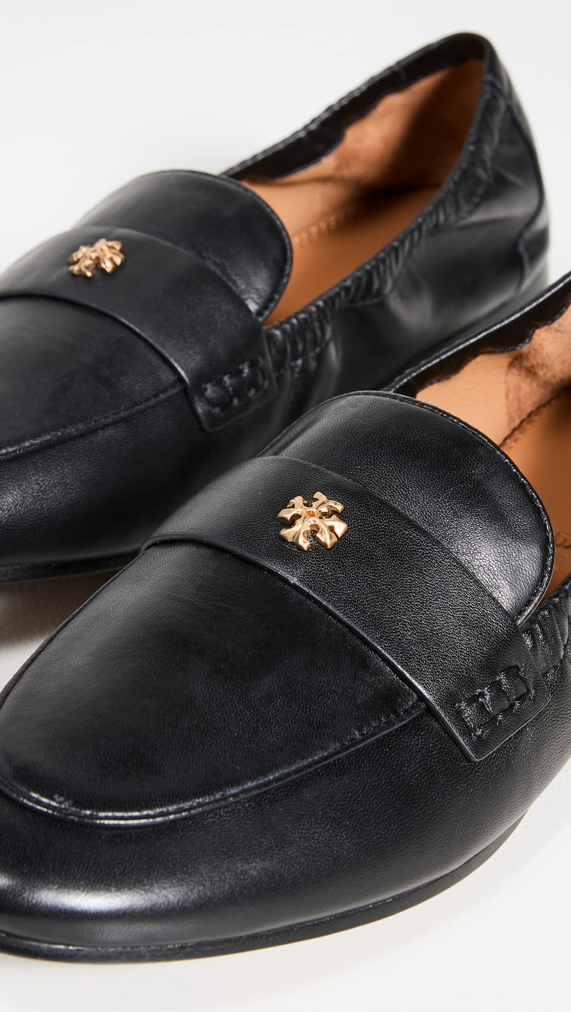 Tory Burch Women's Ballet Loafers - Comfortable & Stylish Leather Slip-On Shoes for Work, Travel & Everyday Wear