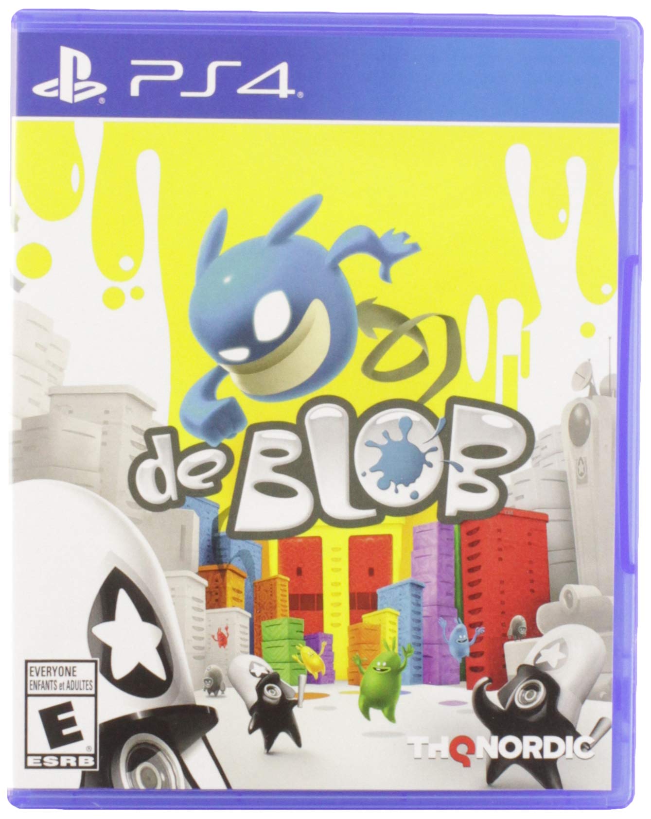 De Blob - PlayStation 4 Game | Colorful Action-Adventure Platformer for Kids & Adults | Perfect for Family Game Nights & Creative Play