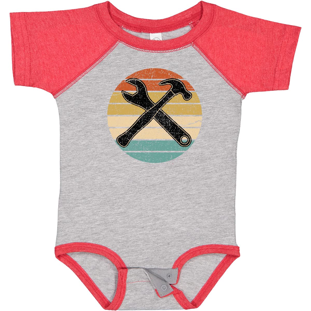 Inktastic Mechanic Tool Set Baby Bodysuit - Funny Handyman Onesie for Boys & Girls - Perfect for DIY Enthusiasts, Father's Day, and Workwear-Themed Baby Showers