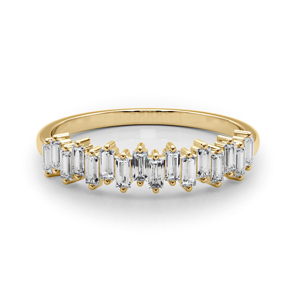 0.50 Carat Baguette Diamond Wedding Ring - Elegant Bridal Jewelry for Engagement & Anniversary Gifts - Perfect for Proposals, Weddings & Special Occasions