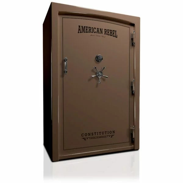 American Rebel CS60 Constitution 60 Gun Safe - Fireproof & Secure Gun Cabinet for Home & Office - Heavy Duty Rifle Storage with Digital Lock & Steel Construction - Perfect for Firearms, Ammo & Valuables Protection