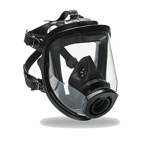 MIRA SAFETY Full Face Respirator with 40mm NATO NBC Filter - Gas Mask for Chemical, Biological & Nuclear Protection - Ideal for Emergency Preparedness, Industrial Safety & Survival Scenarios