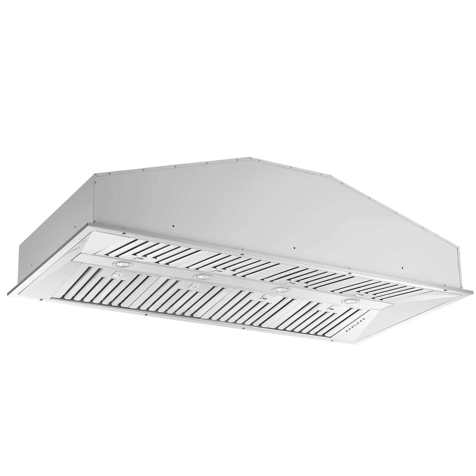 Forno Altilia 60 Inch 1200 CFM Stainless Steel Insert Range Hood - FRHRE5337 60 - Powerful Kitchen Ventilation for Smoke & Odor Removal