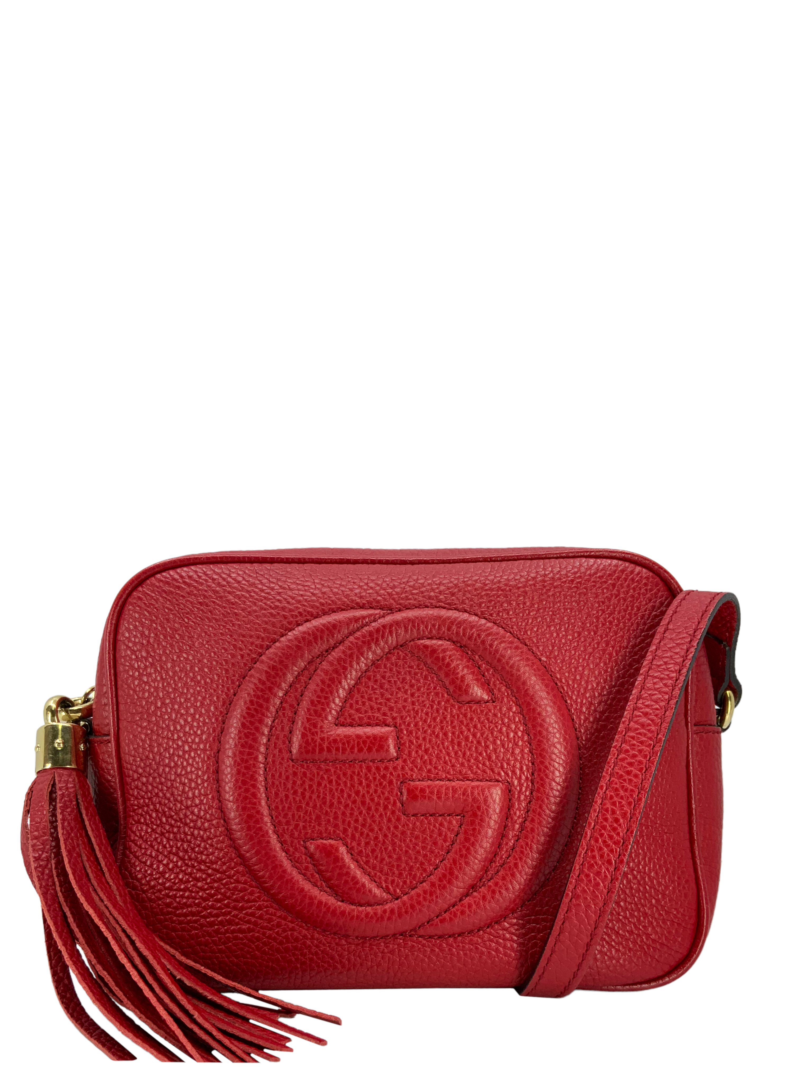 Gucci Soho Disco Leather Crossbody Bag for Women - Luxury Designer Handbag for Everyday Use, Work, and Night Out