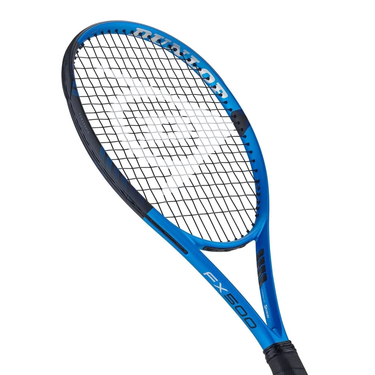 Dunlop FX 500 Tennis Racket - Lightweight Carbon Fiber Tennis Racquet for Men & Women | Perfect for Beginners & Intermediate Players | Ideal for Hard Court & Clay Court Play