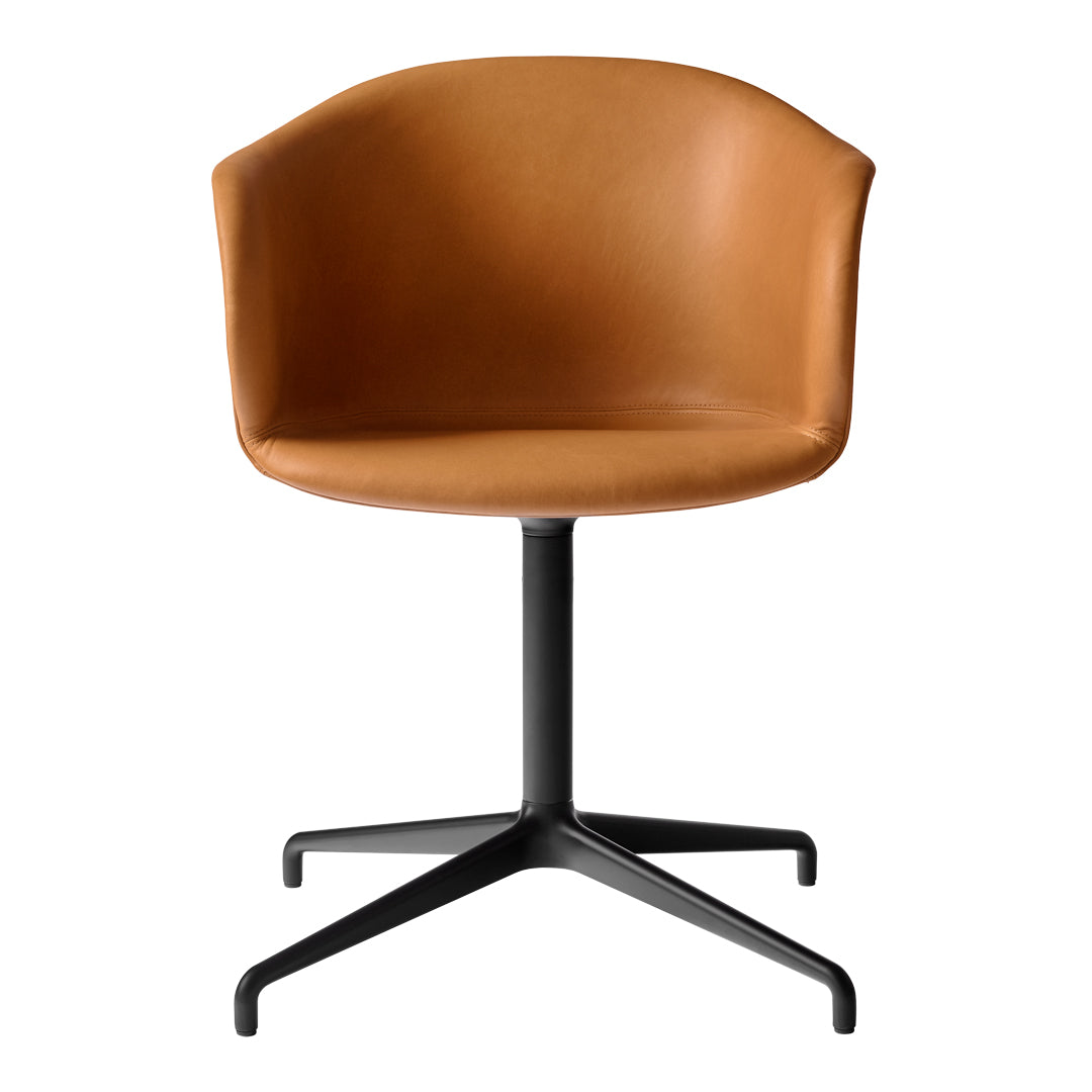 Elefy JH33 Ergonomic Conference Chair with Swivel Base & Upholstered Seat - Comfortable Office Chair for Meetings, Home Office, and Conference Rooms