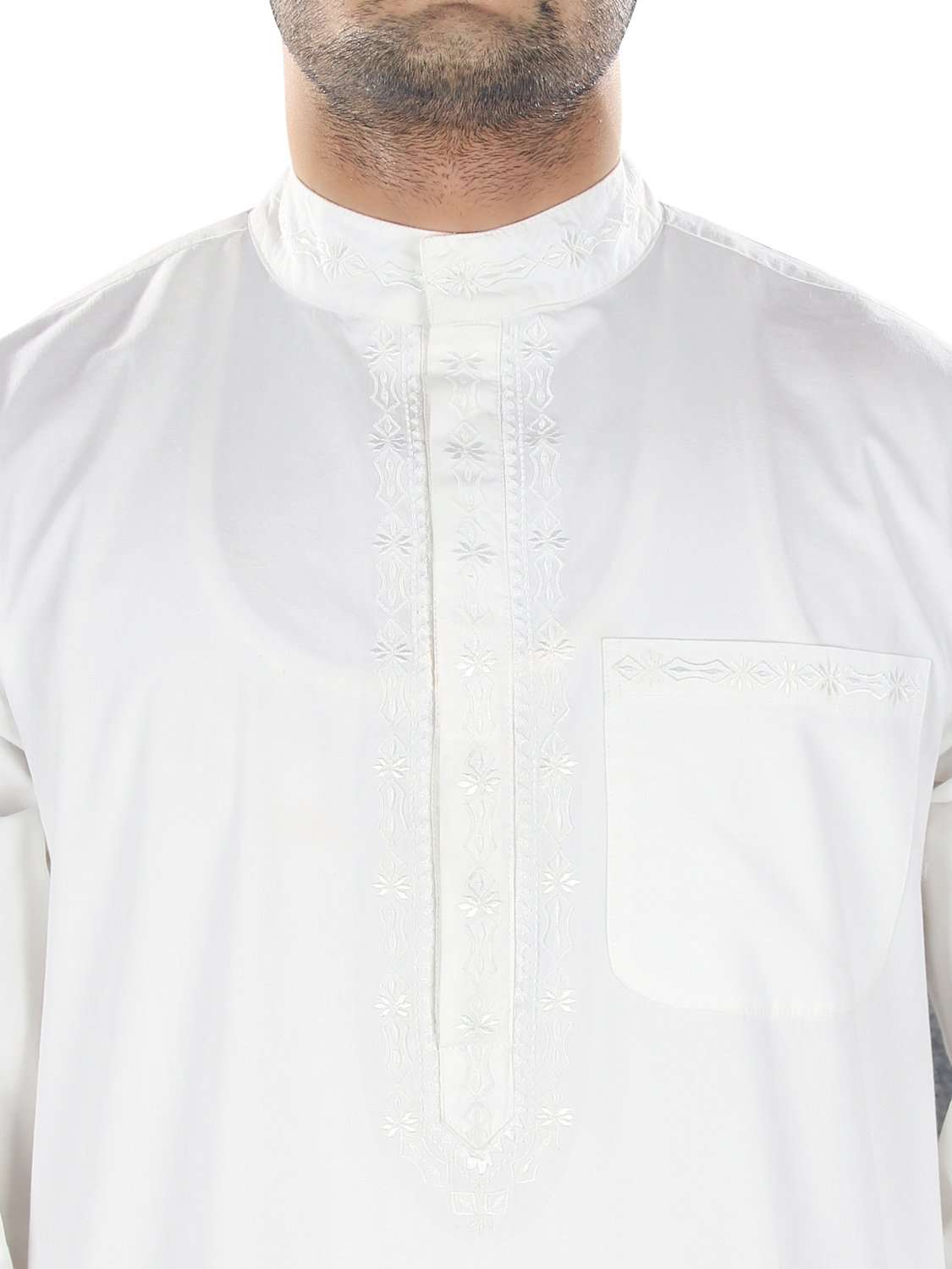 Arif Embroidered Kurta Pajama Set for Men - Traditional Indian Ethnic Wear - Perfect for Weddings, Festivals & Special Occasions