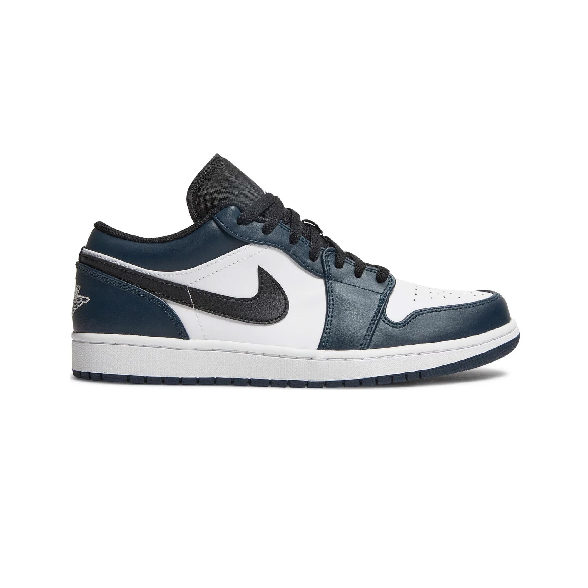Air Jordan 1 Low 'Armory Navy' GS Sneakers for Girls (2021) - Stylish Basketball Shoes for School, Sports & Casual Wear