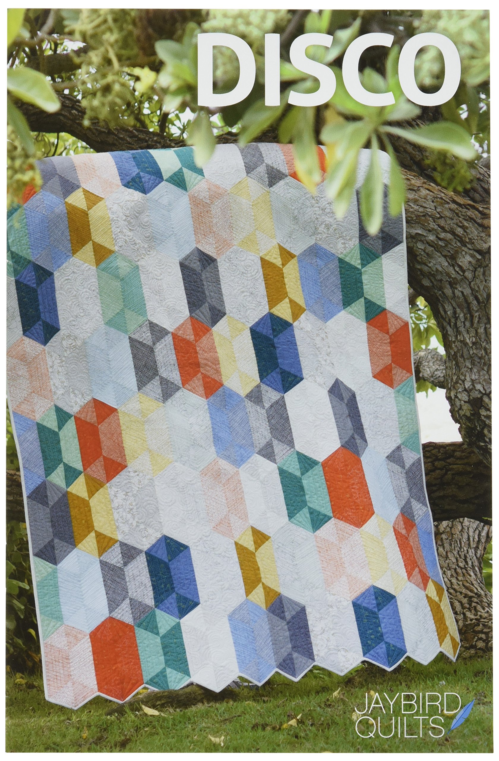 Jaybird Disco Quilt - Soft & Stylish Quilted Blanket for Bed, Couch & Home Decor - Perfect for Cozy Nights, Movie Time & Gift Giving