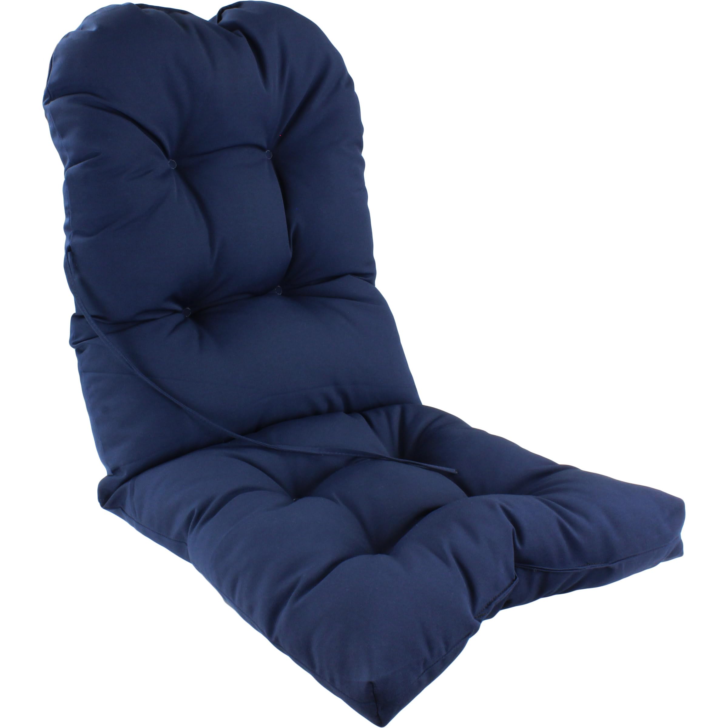 Premium Indoor/Outdoor Adirondack Chair Cushion - Waterproof & UV Resistant - Navy Blue - 1 Pack - Perfect for Patio, Deck, Garden, and Poolside Relaxation