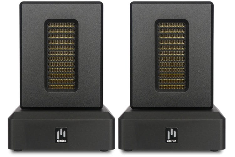 Aperion Audio Dual AMT Ribbon Super Tweeter Speaker Pair - High-Fidelity Sound for Home Theater & Audiophile Music Listening