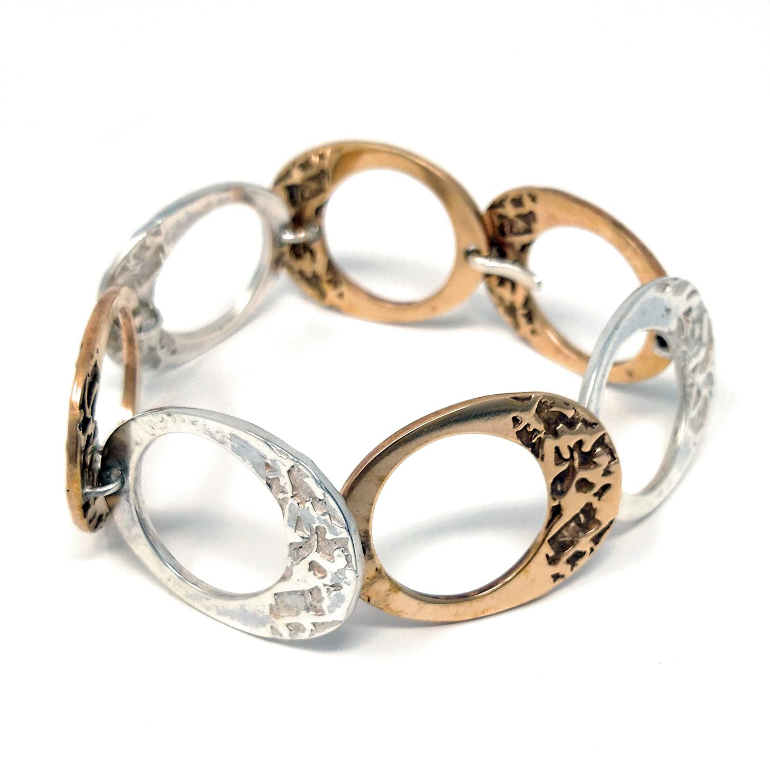 Sterling Silver and Bronze 