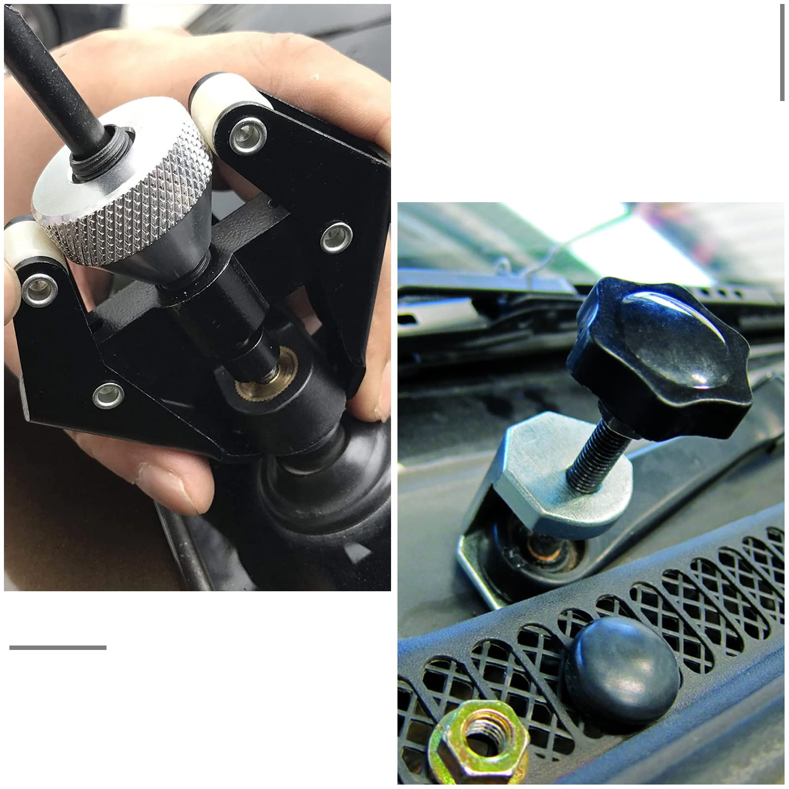 Heavy-Duty Battery Terminal Puller & Wiper Arm Removal Tool - Professional Auto Repair Kit for Windshield Wiper Arm and Bearing Removal - Perfect for DIY Car Maintenance and Mechanic Workshops