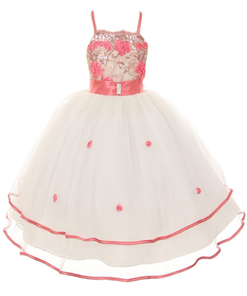 Elegant Lace Bolero with Floral Accent - Two-Tiered Tulle Top for Women | Perfect for Weddings, Parties & Special Occasions