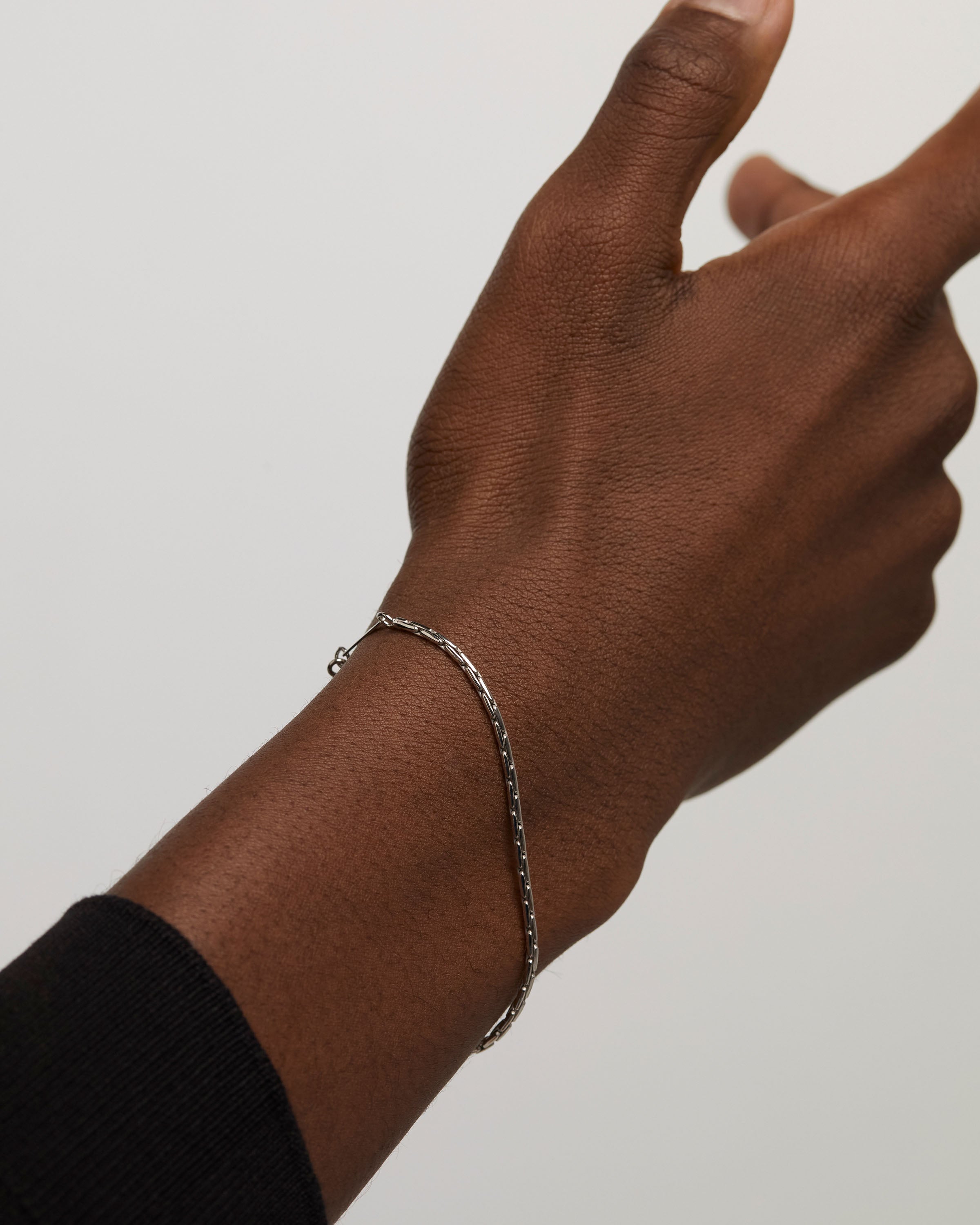 Boston Silver Chain Bracelet for Women - Elegant Sterling Silver Jewelry Gift for Birthday, Anniversary & Special Occasions | Perfect for Everyday Wear & Formal Events