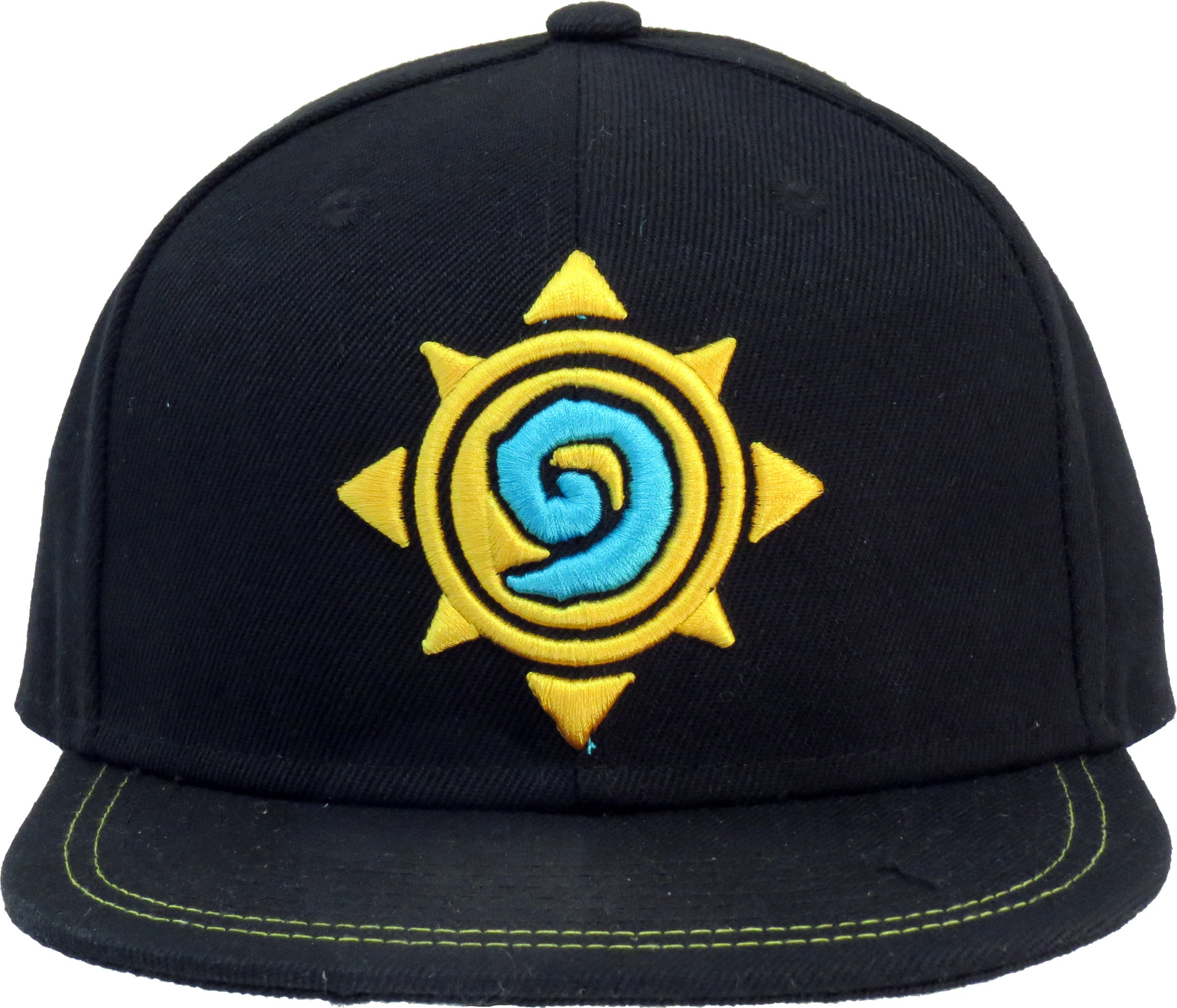 Hearthstone Black Snapback Cap - Adjustable Dad Hat for Men & Women - Perfect for Gaming, Outdoor & Casual Wear