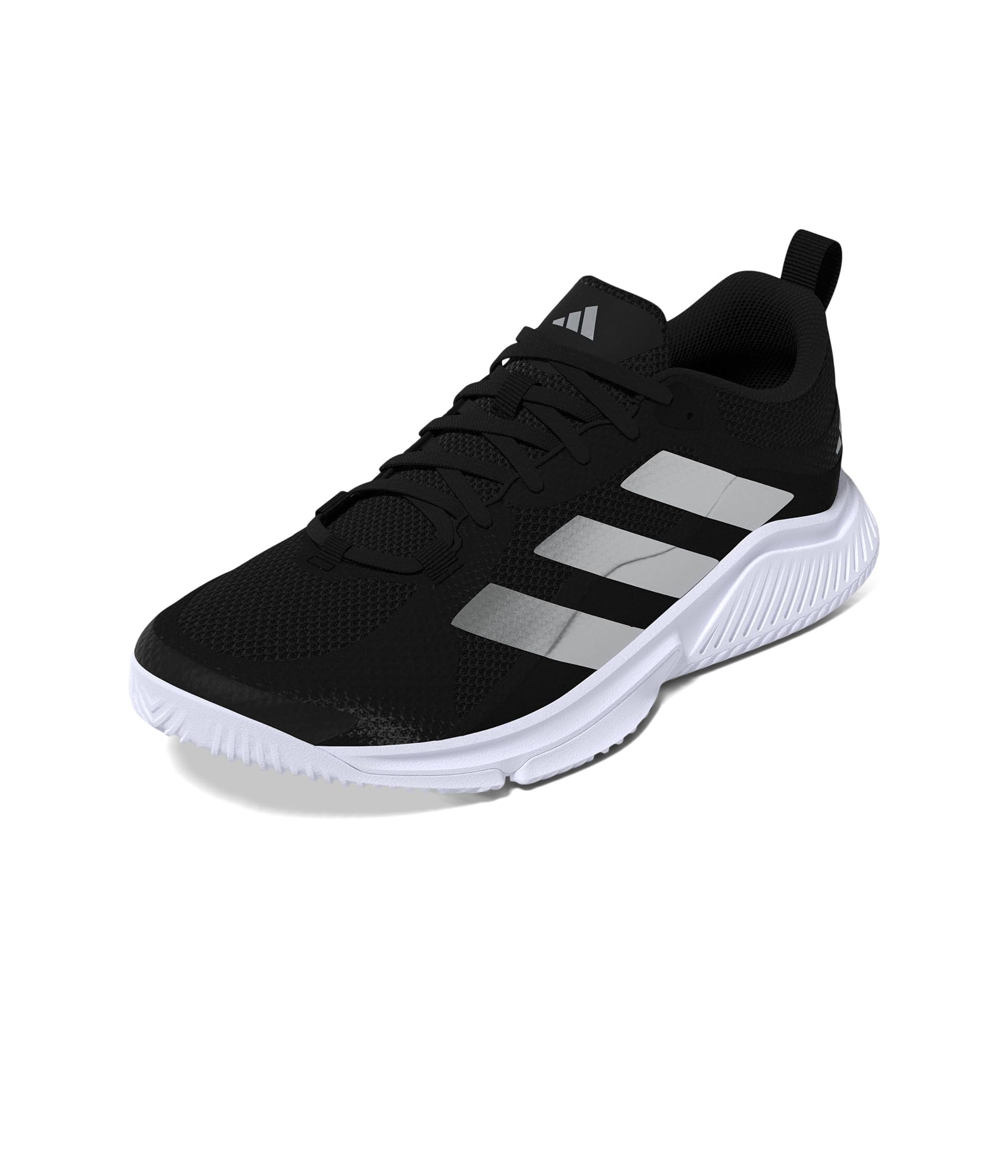 adidas Women's Court Team Bounce 2.0 Basketball Shoes - Black, Size 5 | High-Performance Sneakers for Training, Running & Casual Wear
