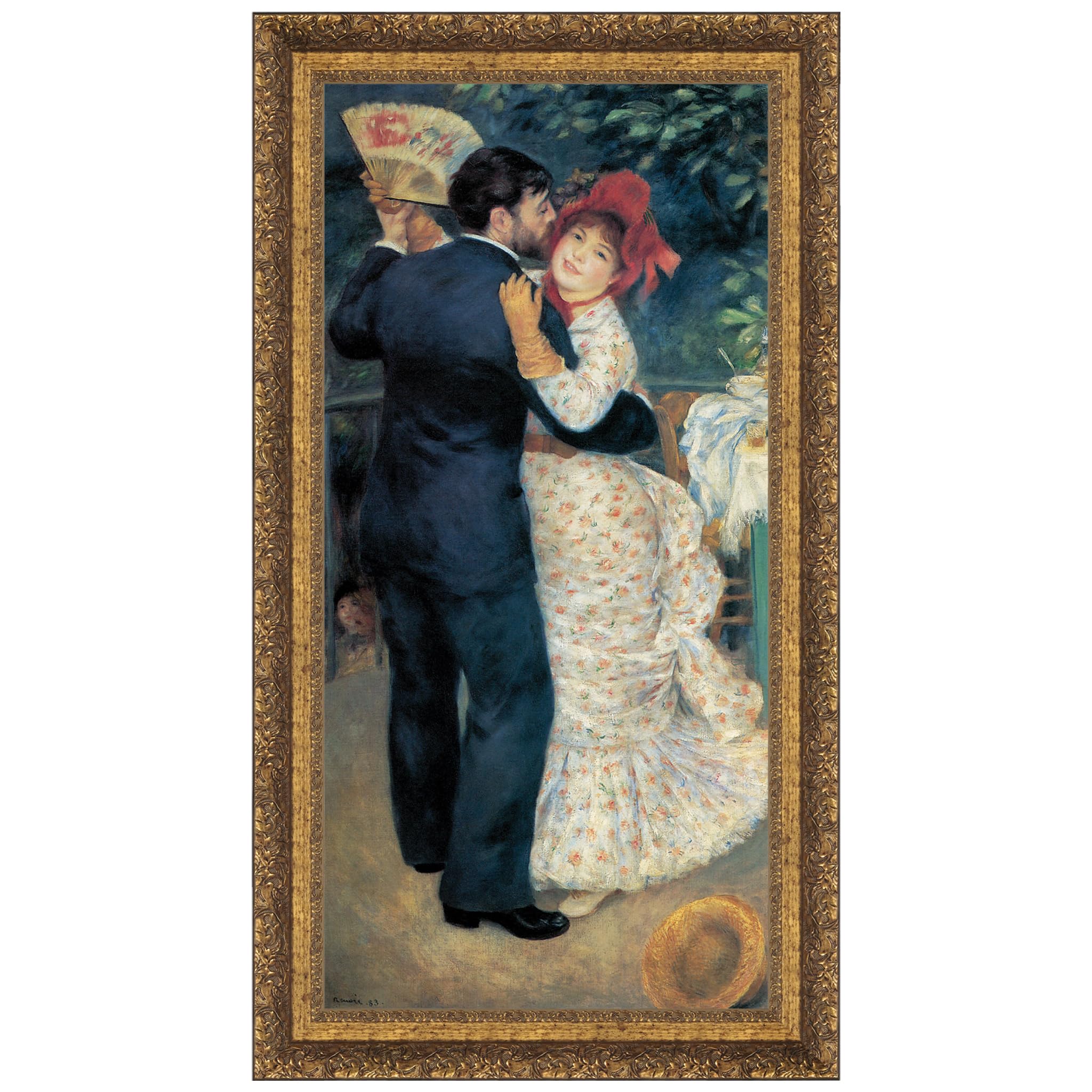 Design Toscano Dance in the Country 1883 Canvas Art Reproduction - Medium Size Wall Decor for Living Room, Bedroom & Office